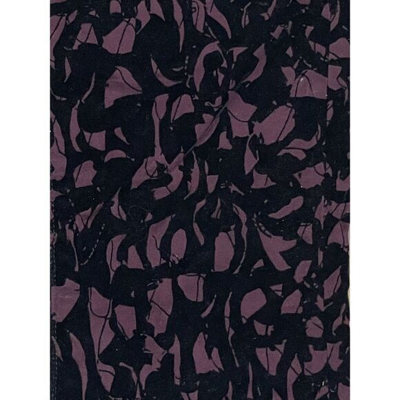 J Brand Red Black Dark Wash Festival Gothic Y2K Romantic Velour Skinny Jeans 25 - Picture 3 of 10